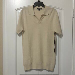 Karl Lagerfeld Paris Textured Johnny Collar